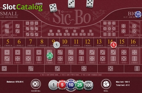 Οθόνη4. Sic Bo (BGaming) Κουλοχέρης