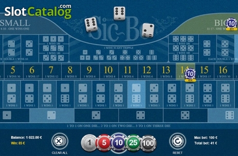 Οθόνη5. Sic Bo (BGaming) Κουλοχέρης