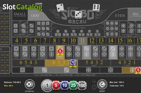 Οθόνη5. Sic Bo Macau Κουλοχέρης