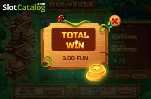 Οθόνη8. Jogo do Bicho (BGAMING) Κουλοχέρης 