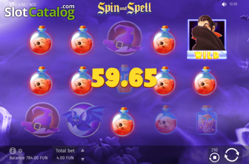 Οθόνη5. Spin and Spell Κουλοχέρης