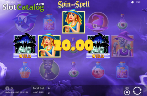 Οθόνη6. Spin and Spell Κουλοχέρης