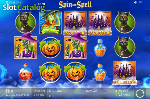 Οθόνη8. Spin and Spell Κουλοχέρης