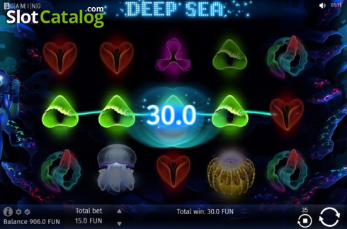 Οθόνη5. Deep Sea (BGAMING) Κουλοχέρης