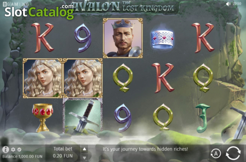 Οθόνη3. Avalon The Lost Kingdom Κουλοχέρης 