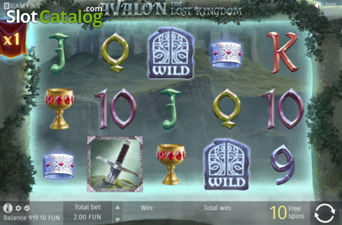 Οθόνη9. Avalon The Lost Kingdom Κουλοχέρης 