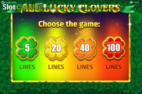 Οθόνη2. All Lucky Clovers Κουλοχέρης