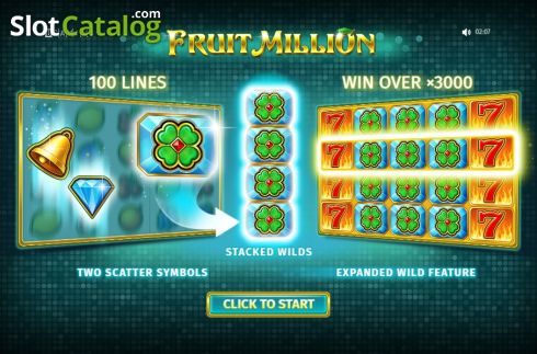 Οθόνη2. Fruit Million Κουλοχέρης