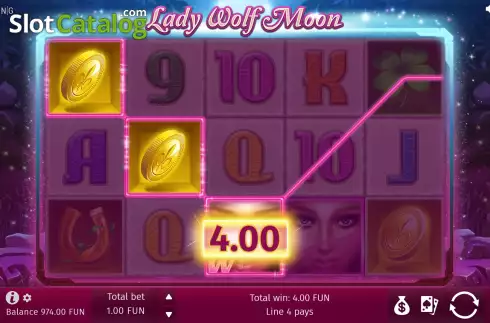 Οθόνη6. Lady Wolf Moon Κουλοχέρης