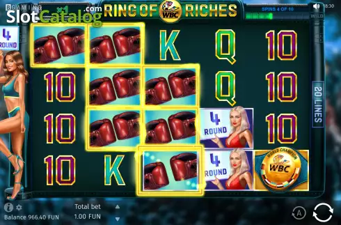 Οθόνη8. WBC Ring Of Riches Κουλοχέρης 