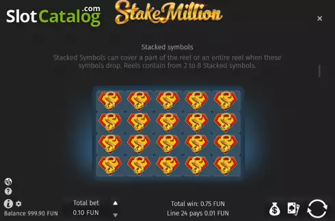 Οθόνη7. Stake Million Κουλοχέρης