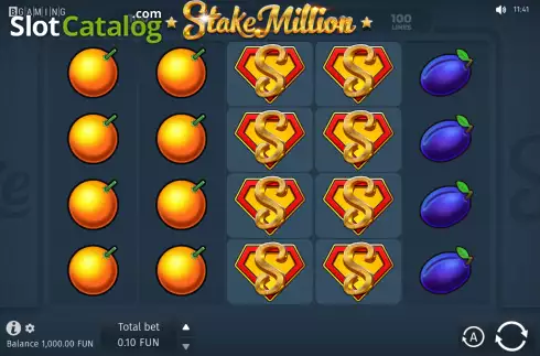 Οθόνη3. Stake Million Κουλοχέρης