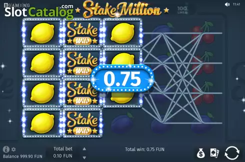 Οθόνη4. Stake Million Κουλοχέρης