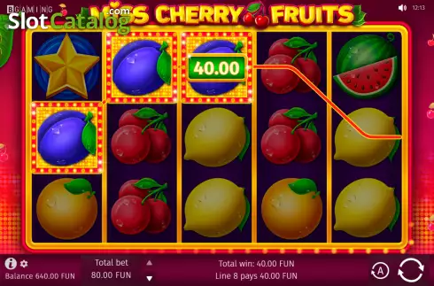 Οθόνη2. Miss Cherry Fruits Κουλοχέρης