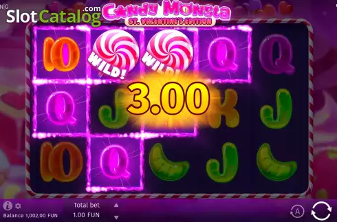 Οθόνη4. Candy Monsta Κουλοχέρης