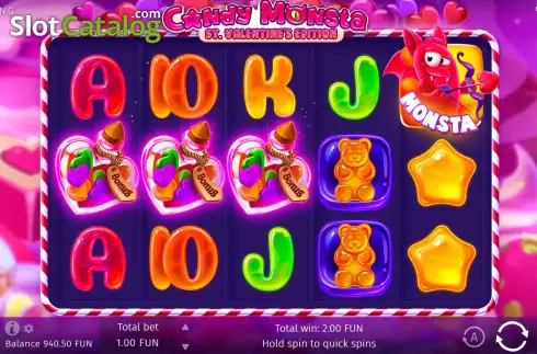 Οθόνη6. Candy Monsta Κουλοχέρης