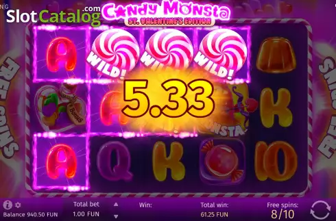 Οθόνη8. Candy Monsta Κουλοχέρης