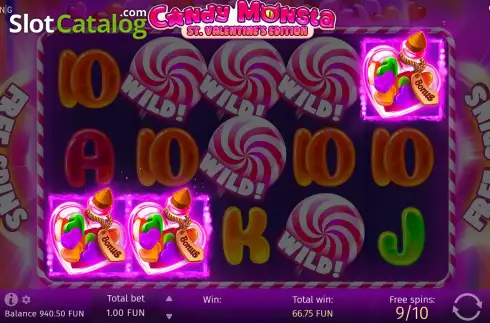 Οθόνη9. Candy Monsta Κουλοχέρης