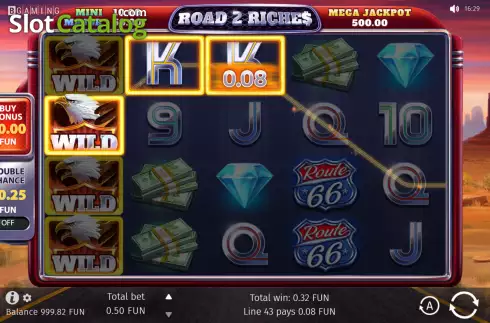 Οθόνη3. Road 2 Riches Κουλοχέρης 