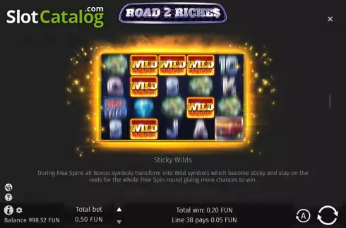Οθόνη5. Road 2 Riches Κουλοχέρης 
