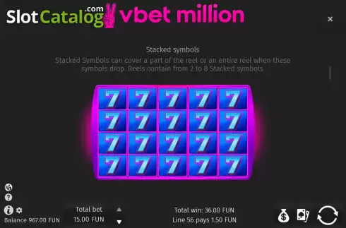 Οθόνη8. Vbet Million Κουλοχέρης