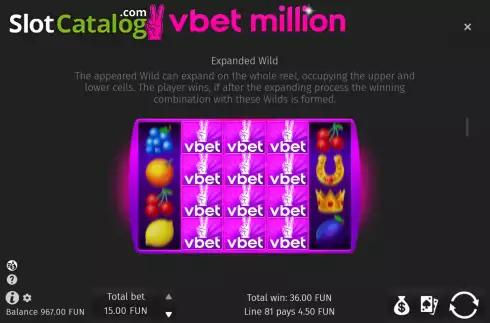 Οθόνη9. Vbet Million Κουλοχέρης