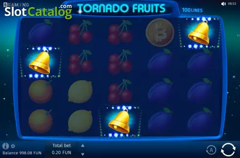 Οθόνη5. Tornado Fruits Κουλοχέρης