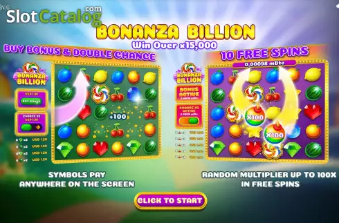 Οθόνη2. Bonanza Billion Κουλοχέρης 
