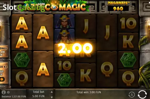 Οθόνη5. Aztec Magic Megaways Κουλοχέρης