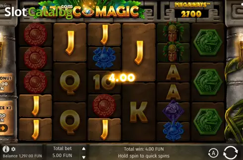 Οθόνη6. Aztec Magic Megaways Κουλοχέρης