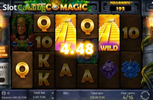 Οθόνη8. Aztec Magic Megaways Κουλοχέρης