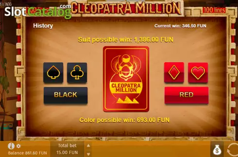 Οθόνη5. Cleopatra Million Κουλοχέρης
