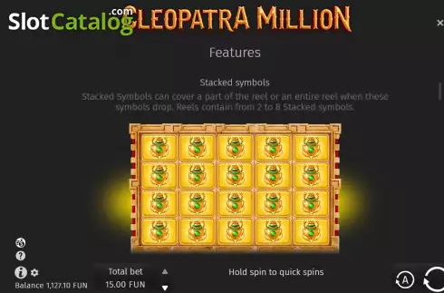 Οθόνη8. Cleopatra Million Κουλοχέρης