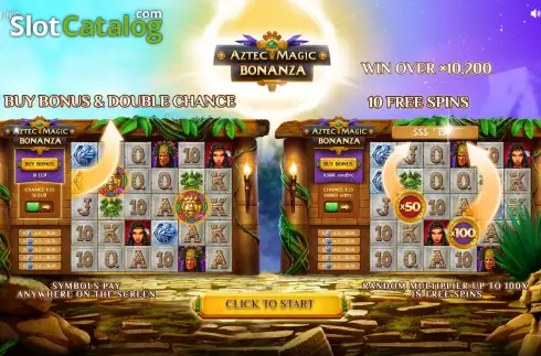 Οθόνη2. Aztec Magic Bonanza Κουλοχέρης