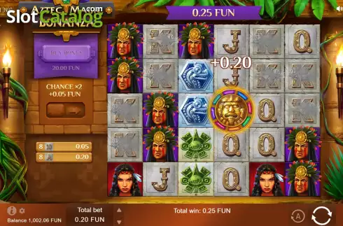 Οθόνη4. Aztec Magic Bonanza Κουλοχέρης