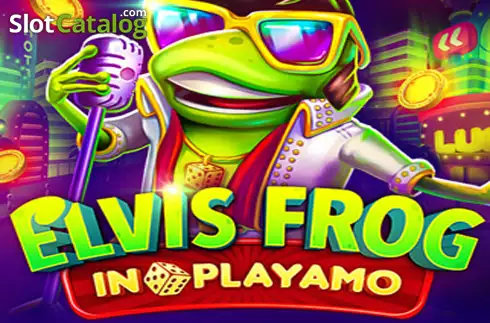 Elvis Frog In PlayAmo Λογότυπο Elvis Frog In PlayAmo Λογότυπο