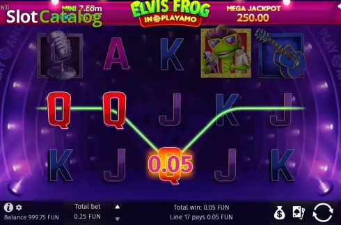 Οθόνη3. Elvis Frog In PlayAmo Κουλοχέρης