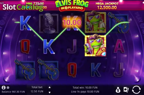 Οθόνη4. Elvis Frog In PlayAmo Κουλοχέρης