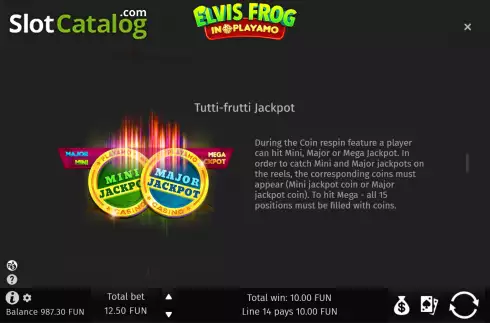 Οθόνη9. Elvis Frog In PlayAmo Κουλοχέρης