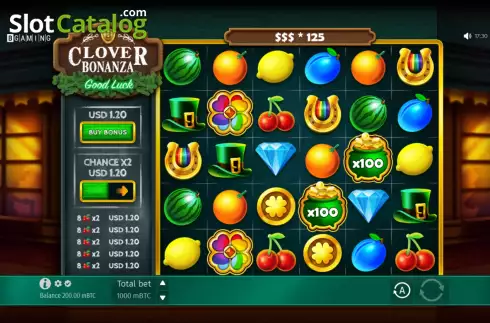 Οθόνη3. Clover Bonanza Κουλοχέρης