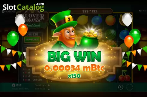 Οθόνη7. Clover Bonanza Κουλοχέρης