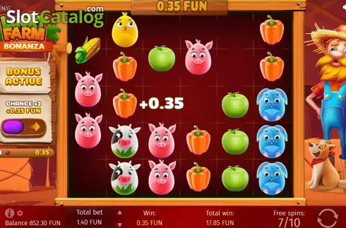 Οθόνη8. Lucky Farm Bonanza Κουλοχέρης