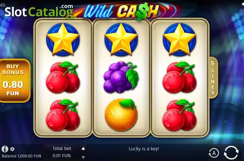 Οθόνη2. Wild Cash (BGAMING) Κουλοχέρης