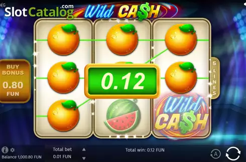 Οθόνη3. Wild Cash (BGAMING) Κουλοχέρης