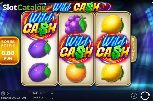 Οθόνη6. Wild Cash (BGAMING) Κουλοχέρης