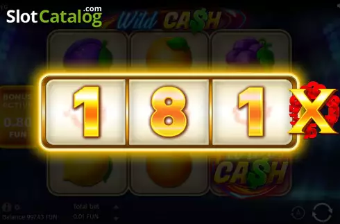 Οθόνη7. Wild Cash (BGAMING) Κουλοχέρης