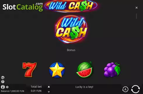 Οθόνη9. Wild Cash (BGAMING) Κουλοχέρης