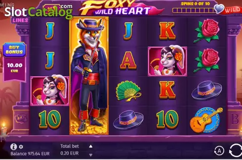 Οθόνη2. Foxy Wild Heart Κουλοχέρης