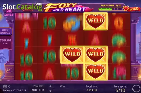 Οθόνη5. Foxy Wild Heart Κουλοχέρης