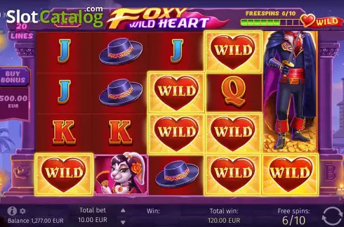 Οθόνη6. Foxy Wild Heart Κουλοχέρης